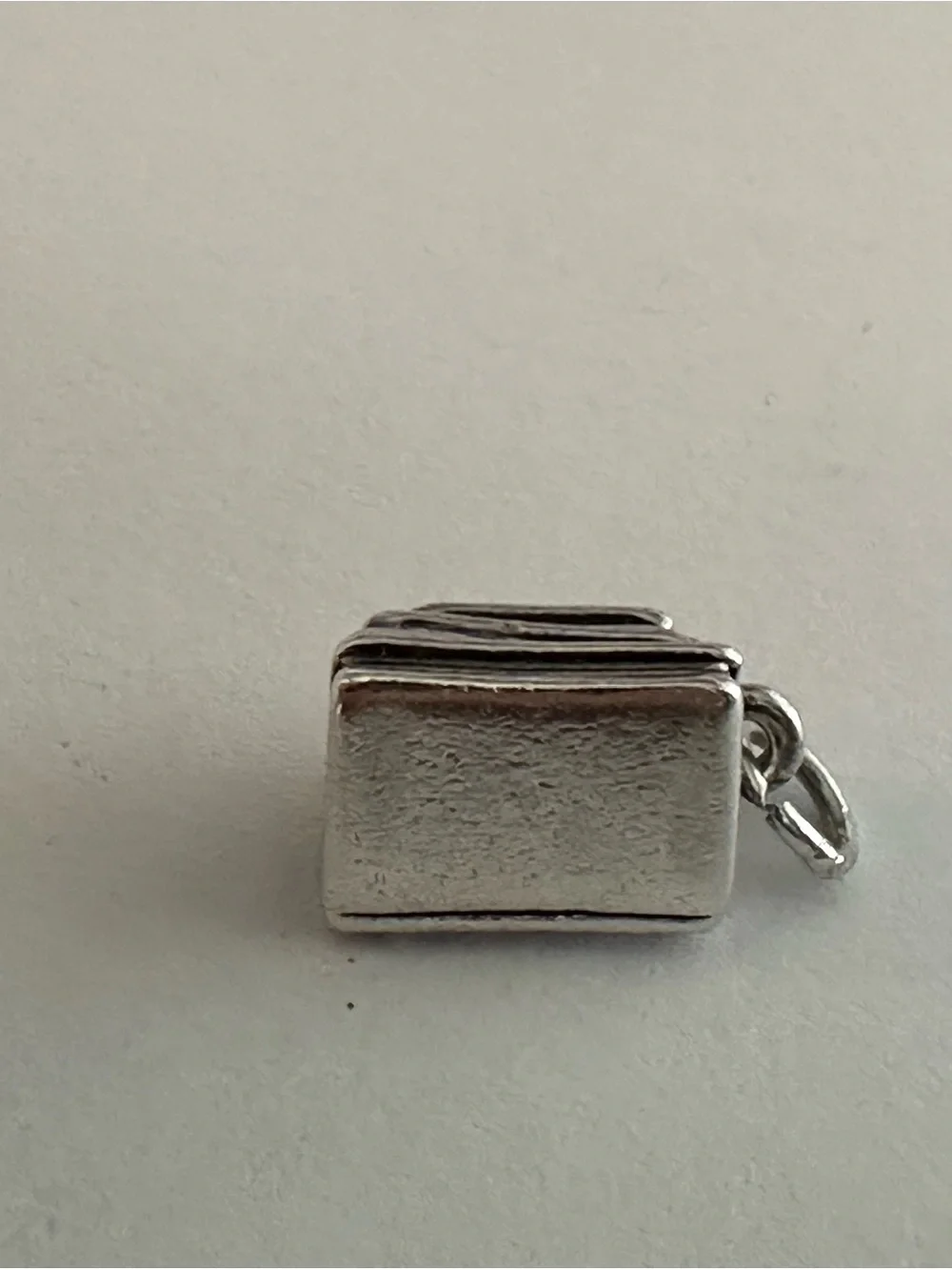 Retired James Avery Book Stack Charm Pendant